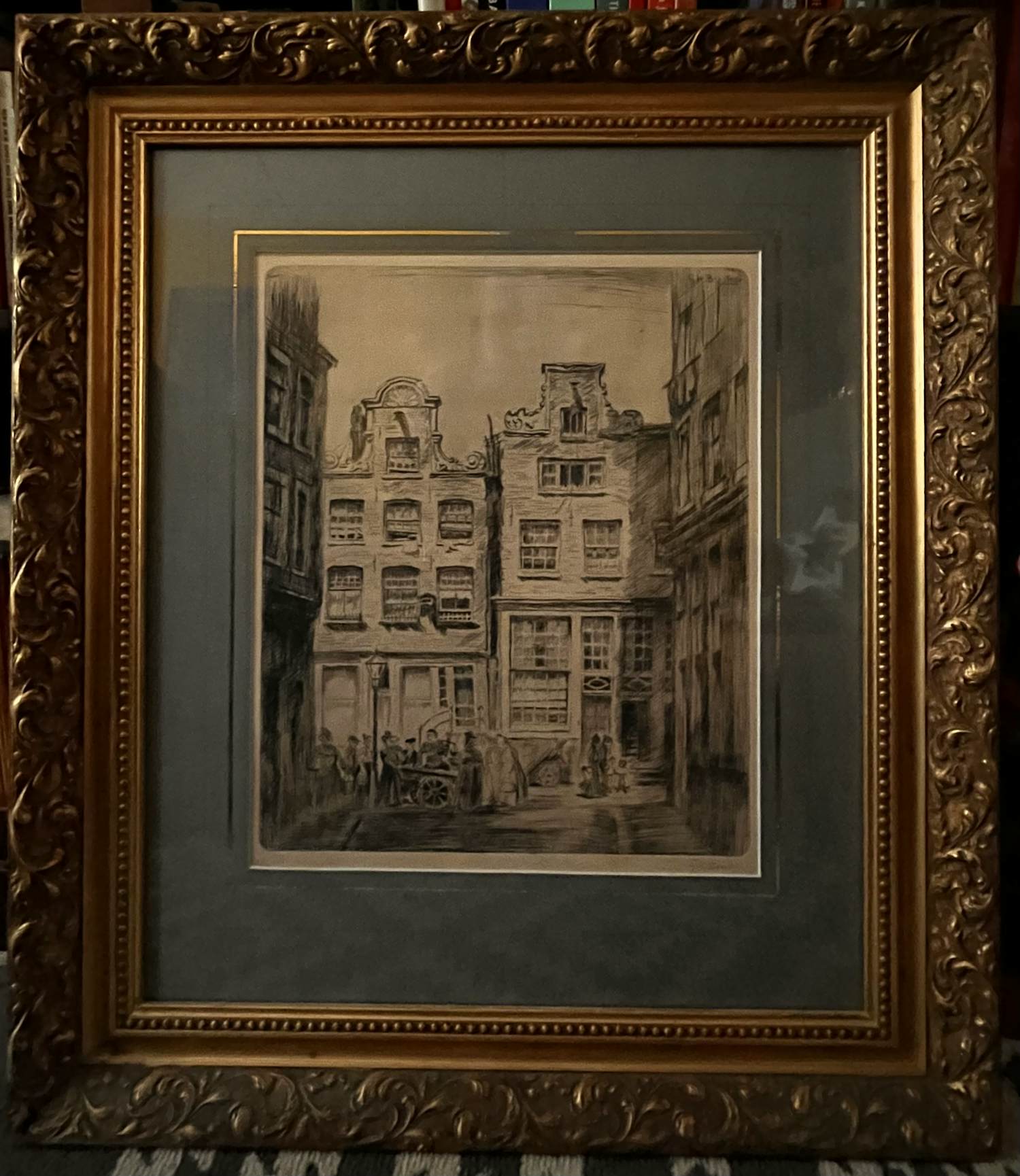 Philip Zilcken - Stadsgezicht Amsterdam naar G.H. Breitner verkocht voor € 94!