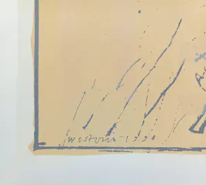 Buy Co Westerik - Aanraking van buitenaf, zeefdruk? Bid from 250!
