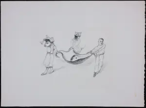 Han Mes - Twee litho's, Zonder titel kopen? Bied vanaf 20!