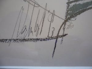 Niet of onleesbaar gesigneerd - Litho. Titel, "Nederland- Duitsland". kopen? Bied vanaf 10!