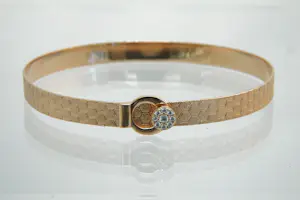 66 - 18 karaats roségouden armband gesp model met honinggraat motief kaufen? Bieten Sie von 550!