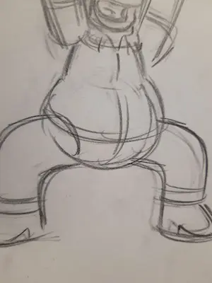 Matt Groening - originele productietekening The Simpsons, Homer ingelijst + Certificaat kopen? Bied vanaf 90!