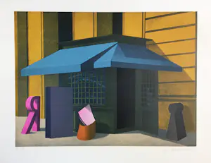 Wilhelm Beuermann - 3 Serigrafien, Strand-Konstruktion kopen? Bied vanaf 280!