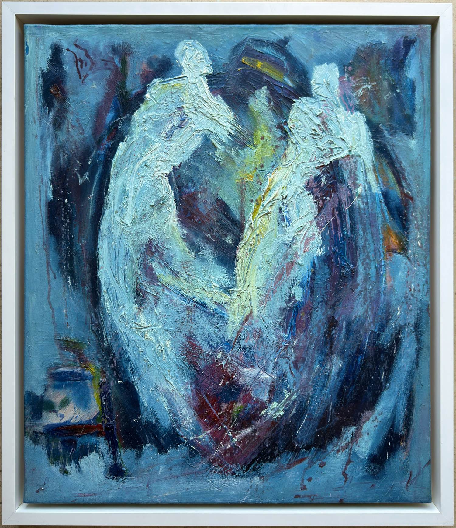 Richard Lee Barton - Olieverf op doek: 'Compositie met schaduwen'. kopen? Bied vanaf 370!