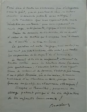 Geer van Velde - mooie abstracte litho kopen? Bied vanaf 110!