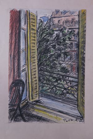 Niet of onleesbaar gesigneerd - Lot, Diverse Schilderingen, Krijt- en Pentekeningen kopen? Bied vanaf 1!