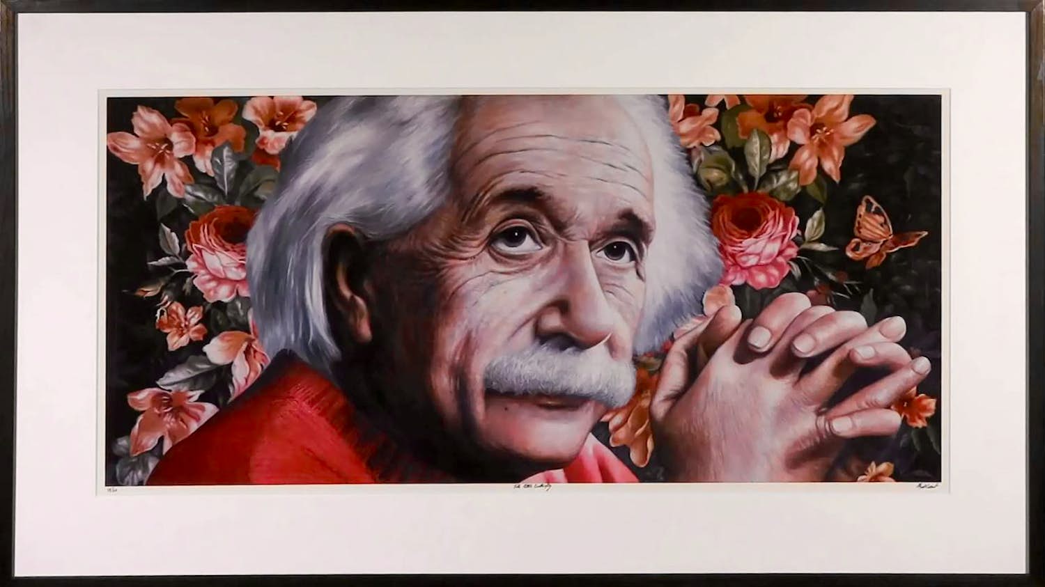 Jan Bollaert - Lambdaprint, The Little Butterfly - Ingelijst (Groot) verkocht voor € 70!