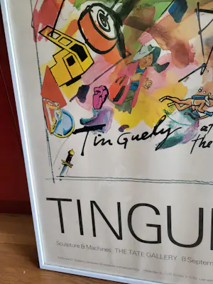 Jean Tinguely - Artist Poster 'Tinguely at the Tate' kopen? Bied vanaf 90!