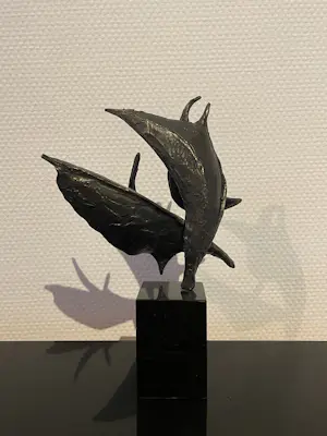 Bernadette Leijdekkers - Sculptuur - Wind in de zeilen kopen? Bied vanaf 55!