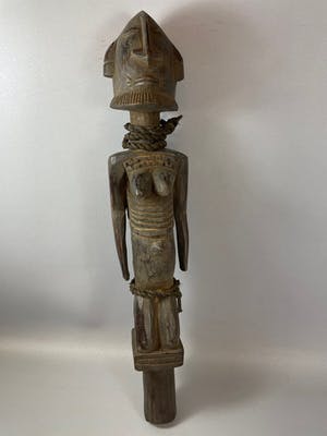 Dogon - Rare and old Afrikaans Dogon statue from Mali. kopen? Bied vanaf 45!