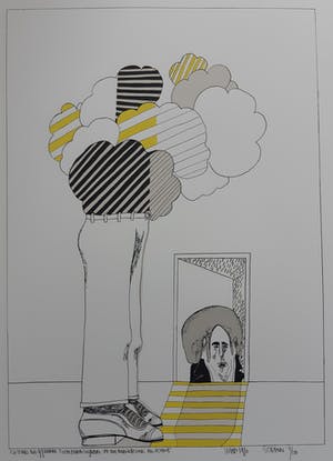 Hans Wap - clown no 9 maar toch even kijken of de melkboer al komt kopen? Bied vanaf 1!