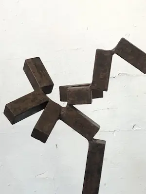 Rien Goené - Abstract Geometrisch Plastiek kopen? Bied vanaf 850!