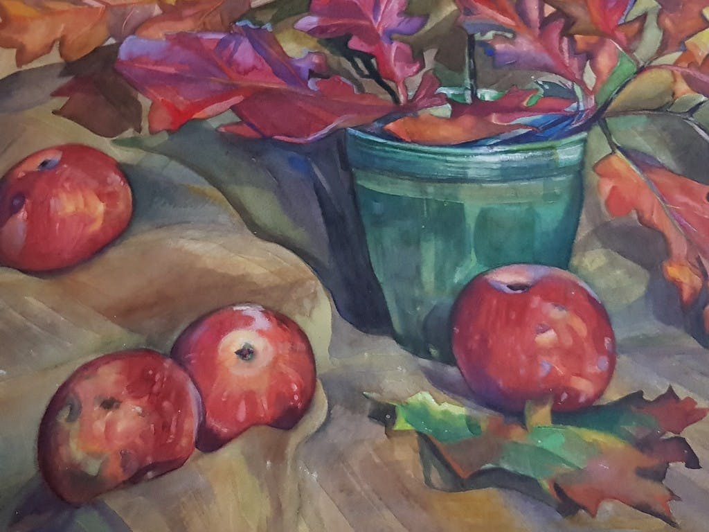 Niet of onleesbaar gesigneerd - Onduidelijk gesigneerd - Gouache - Stilleven kopen? Bied vanaf 1!