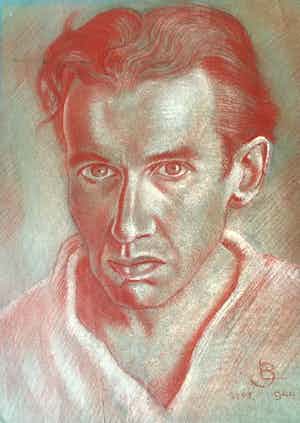 Leo Braat - Portret van Saraochim Salim verkocht voor € 175!