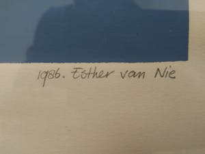 Niet of onleesbaar gesigneerd - "De Stilte" 1986 kopen? Bied vanaf 1!