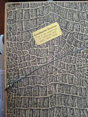 Arie Zonneveld - zonder titel - twee berken in het veen/heide kopen? Bied vanaf 75!