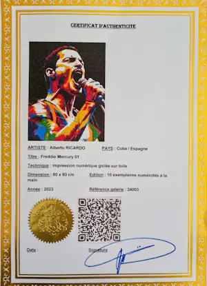 Alberto Ricardo - Freddie Mercury 01 kopen? Bied vanaf 170!