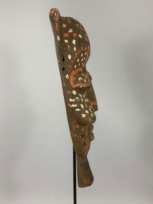 Pende - 200454 - Old Tribal used mask with Cap - Congo (zeldzaam) kopen? Bied vanaf 65!