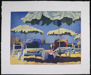 Marcel Schellekens - Kleurenets, Z.T. Strandstoelen kopen? Bied vanaf 120!