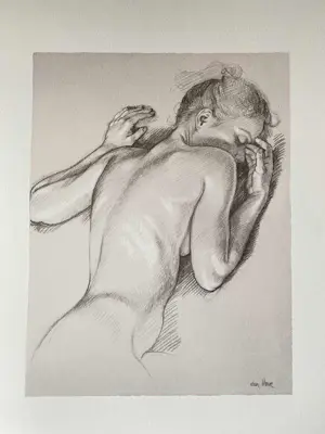 Francine van Hove - étude pour Paradis terrestre kopen? Bied vanaf 125!