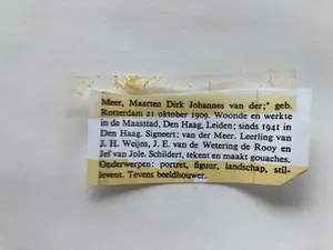 Maarten van der Meer - landschap met bomen kopen? Bied vanaf 35!