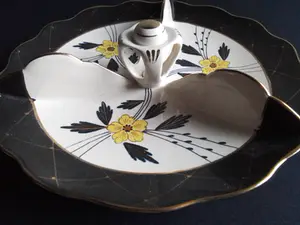 Vest Keramiek Gouda - Fraaie bonboniere van Gouda plateel - plaza 172 kopen? Bied vanaf 1!