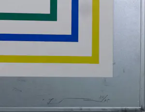 Cyril Lixenberg - Set van 2 zeefdrukken, Vorm/ tegenvorm - Ingelijst kopen? Bied vanaf 60!