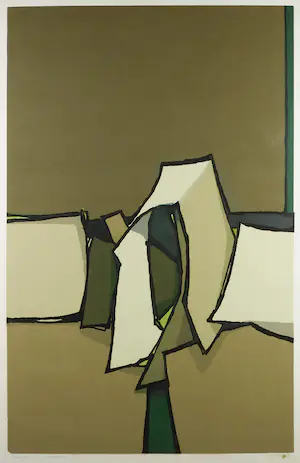 Fon Klement - Boardsnede, En verqure - Ingelijst (Groot) kopen? Bied vanaf 200!