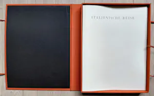 Uwe Poth - Italienische Reise, complete cassette met 12 handgesigneerde linosnedes kopen? Bied vanaf 495!