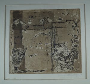 Niet of onleesbaar gesigneerd - mysterieus tafereel kopen? Bied vanaf 1!