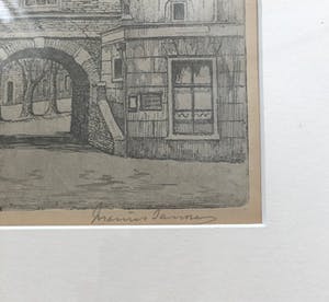 Marius Johannes Janssen - Tiel Waterpoort - Ets kopen? Bied vanaf 20!