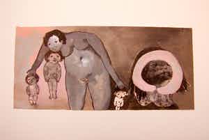 Ans Wortel - je met je kinderen of met jezelf bezig houden ... verkocht voor € 75!