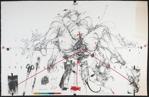 Vladimir Velickovic - Litho, Naissance kopen? Bied vanaf 1!