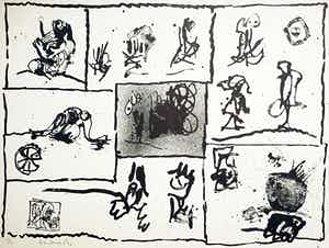 Pierre Alechinsky - A main levée, litho (groot) verkocht voor € 675!