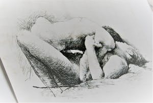 Aat Veldhoen - Innige omhelzing kopen? Bied vanaf 30!