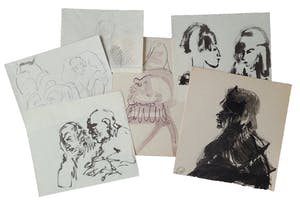 Luis Filcer - Lot van zes tekeningen kopen? Bied vanaf 1!