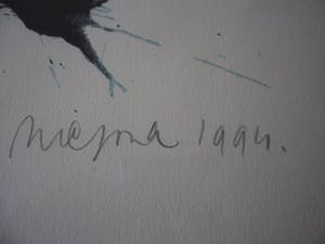 Nic Jonk - Zeefdruk, Roses - Ingelijst (Groot) kopen? Bied vanaf 100!