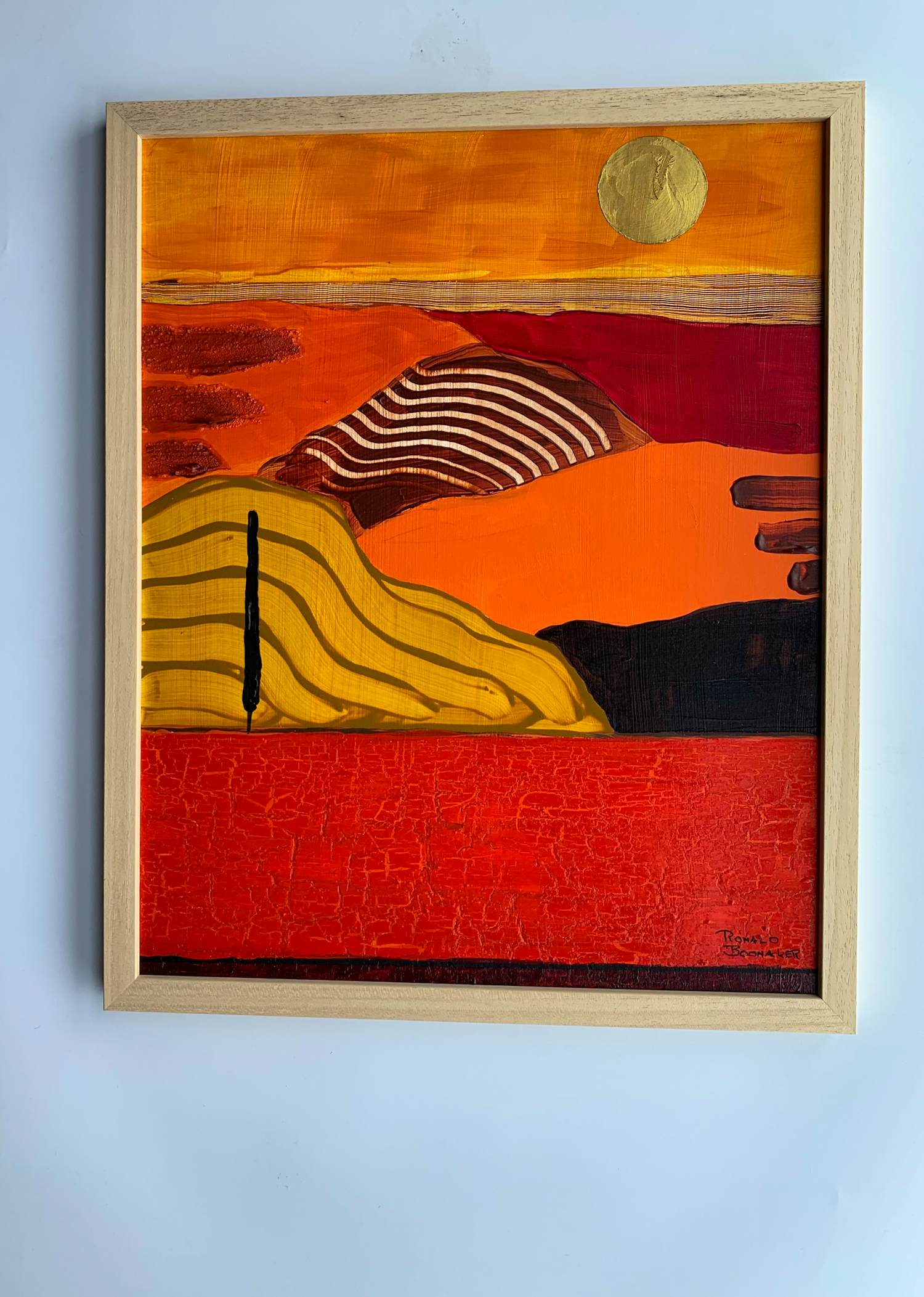 Ronald Boonacker - Italiaans Landschap (certificaat van echtheid) kopen? Bied vanaf 140!