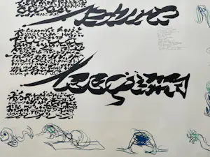 Pierre Alechinsky - J'écris à Gloria kopen? Bied vanaf 1250!