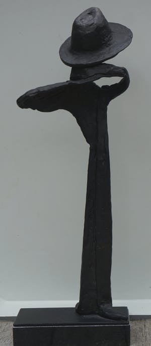 Frank Boogaard - Stropdas met hoed en overhemd: "In Stijl kopen? Bied vanaf 68!