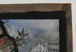 Louis Boermeester - Voorstudie glas-in-lood raam kopen? Bied vanaf 100!