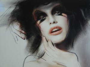 Edland Man - i.s.m. Ferry van der Nat - Paintbox bewerkte foto , Lina O'Connor kopen? Bied vanaf 100!