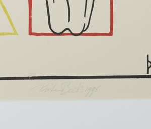 Pieter Becks - Linosnede, 4 planten kopen? Bied vanaf 1!