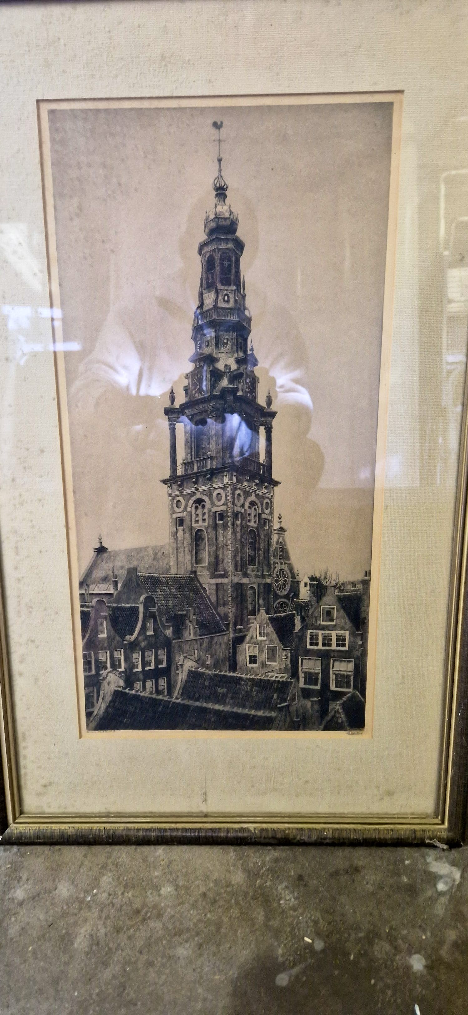 Dirk Harting - Zuiderkerk in Amsterdam verkocht voor € 50!
