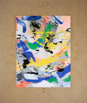 Bert Haaitsma - Gemengde techniek op karton, Nazomer '85 kopen? Bied vanaf 1!