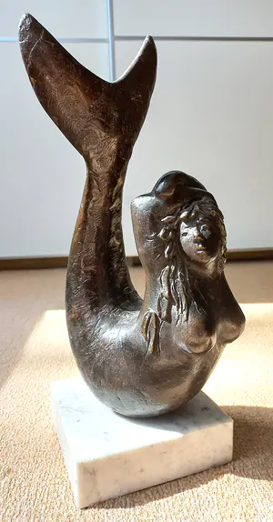 Evert den Hartog - Zeemeermin, bronzen beeld kopen? Bied vanaf 750!