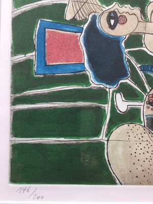 Corneille - Titel Onbekend - Zeefdruk 1981 - Oplage 146/200 kopen? Bied vanaf 200!