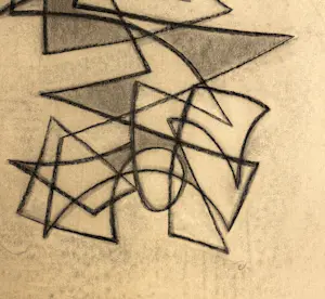 Silvin Bronkart - Große abstrakte Komposition aus dem Jahr 1953 kopen? Bied vanaf 750!