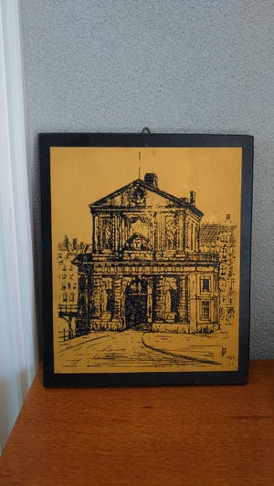 Marius Johannes Janssen - Gravure De Delftsche Poort kopen? Bied vanaf 30!