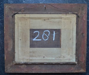 Niet of onleesbaar gesigneerd - Zeezicht - Olieverf op paneel kopen? Bied vanaf 10!